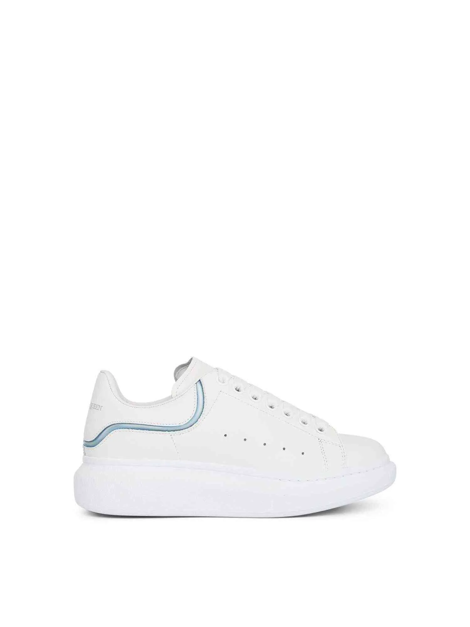 Larry Oversized Sneaker in White/Blue