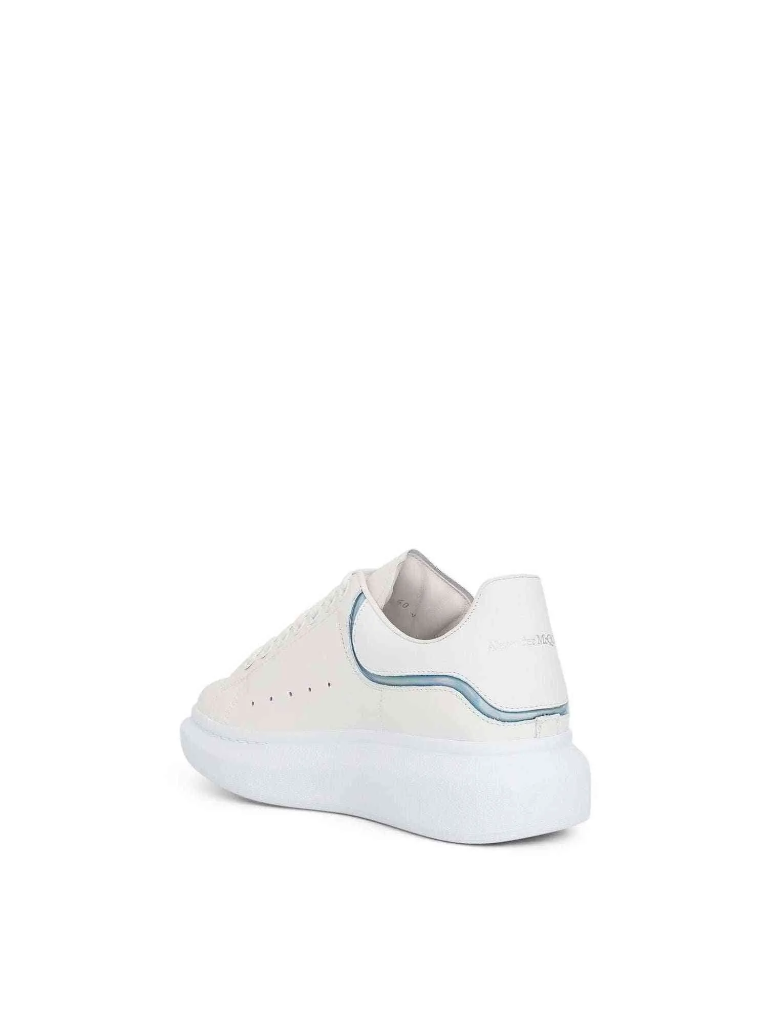 Larry Oversized Sneaker in White/Blue
