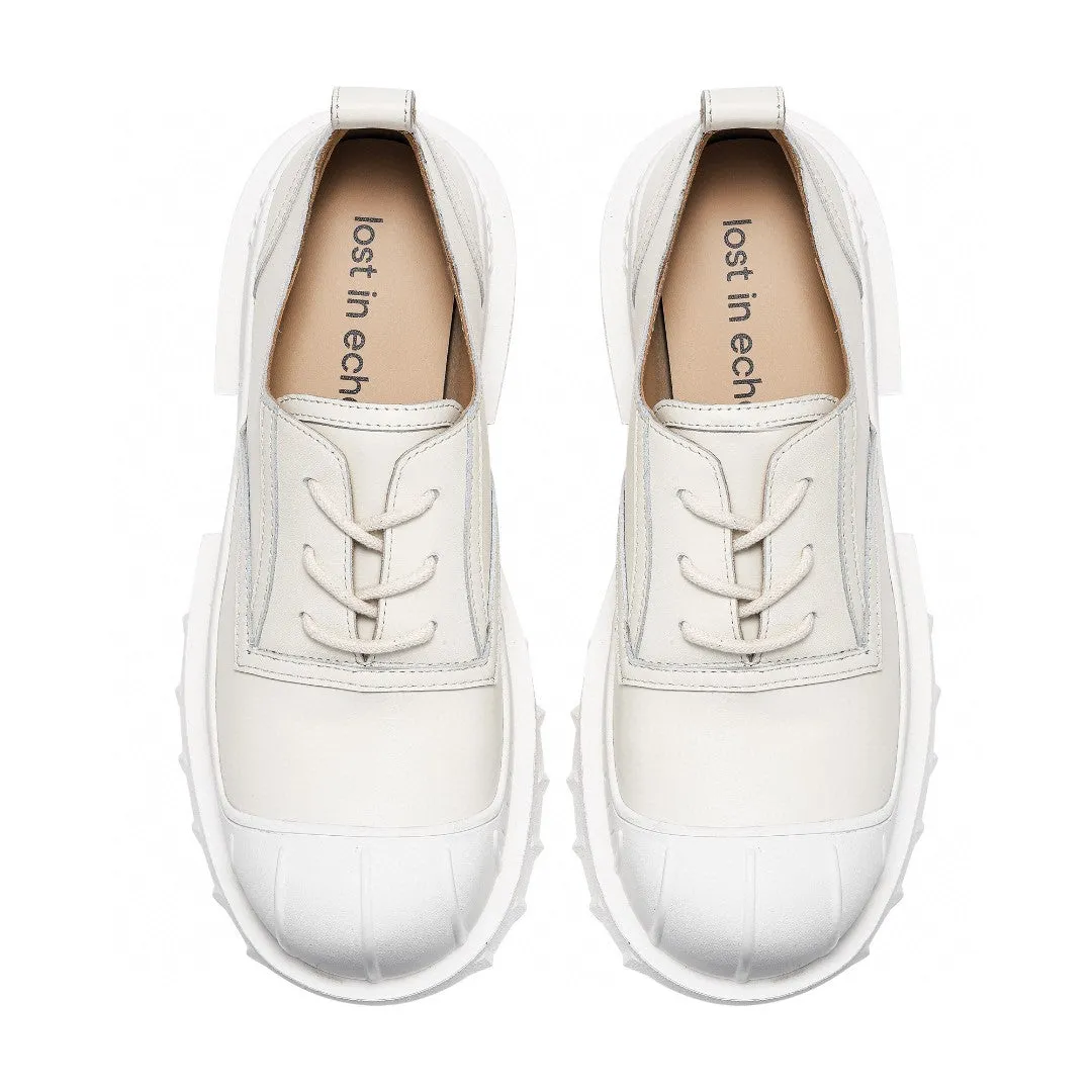 Lost In Echo Thick-Soled Hunting Derby White