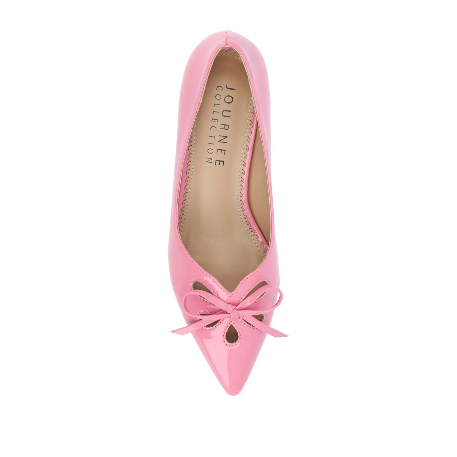 LUTANA PATENT KITTEN HEELS IN WIDE