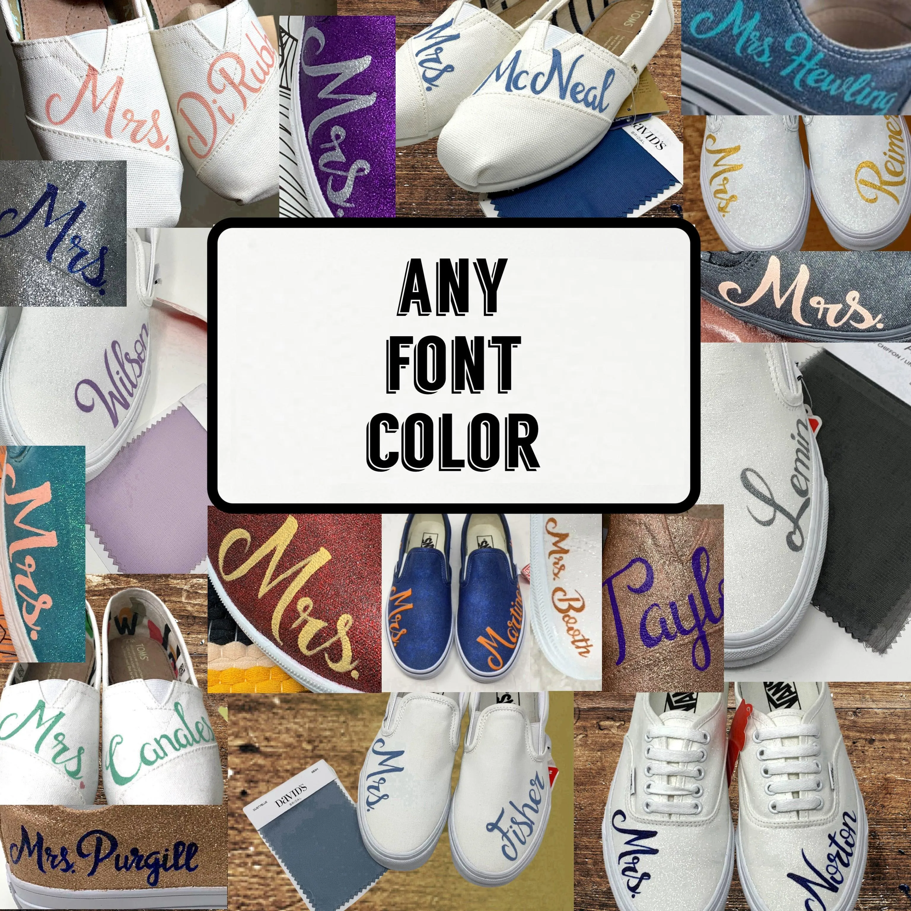 Magical Custom Mrs. Shoes