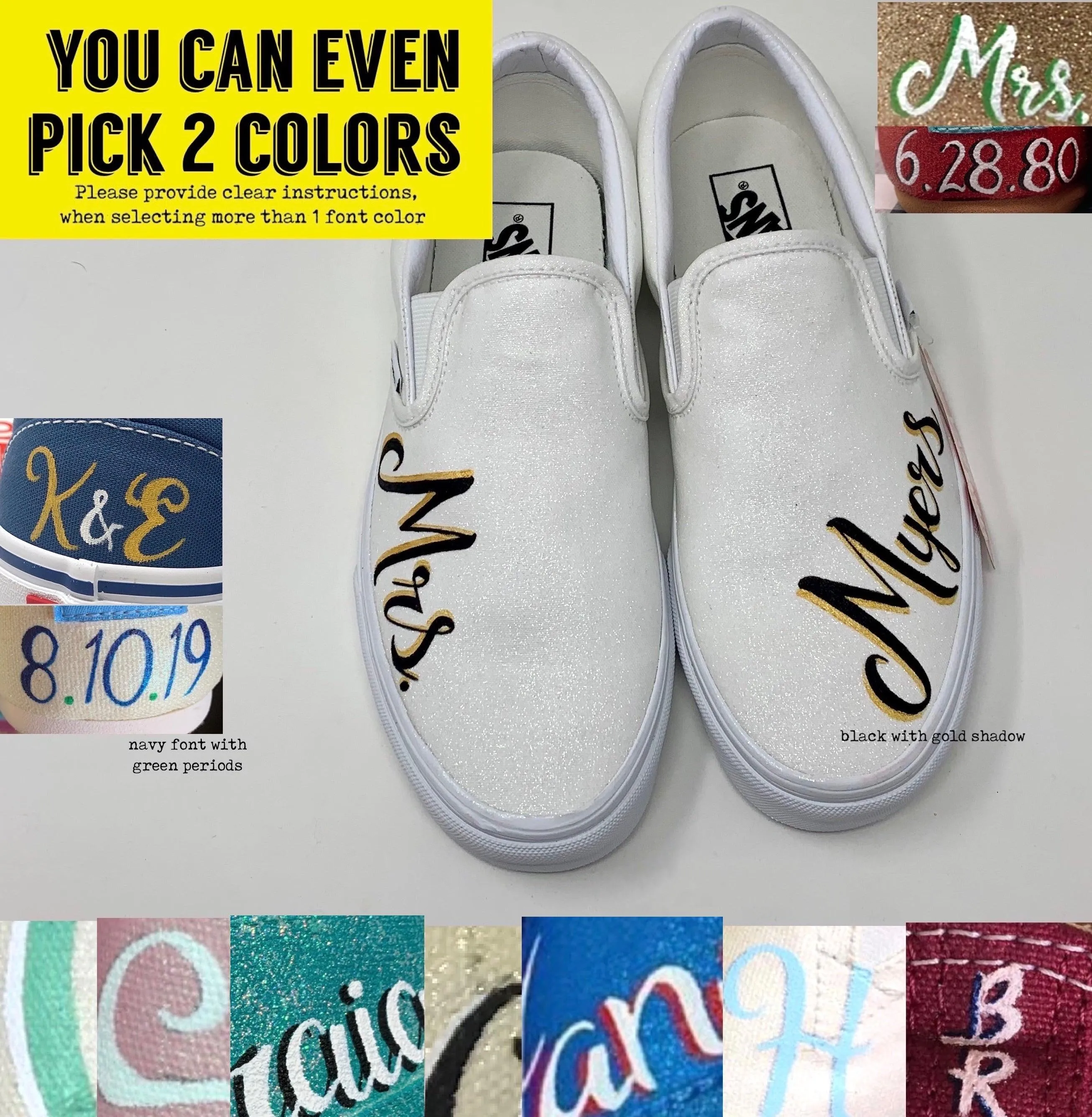 Magical Custom Mrs. Shoes