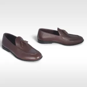 Men's formal shoes / 100% genuine leather - black / made in Türkiye -8887