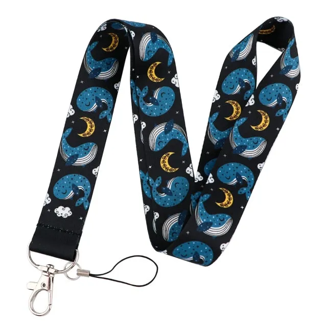 Neck Strap Key Holder - various motives