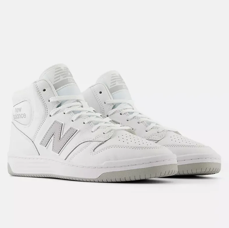 New Balance Numeric 480 High (White/Grey)