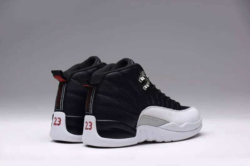 Nike Air Jordan 12 Retro 'Playoff' 2004 Black White Shoes Basketball Men !!! CYBER MONDAY SALE !!!