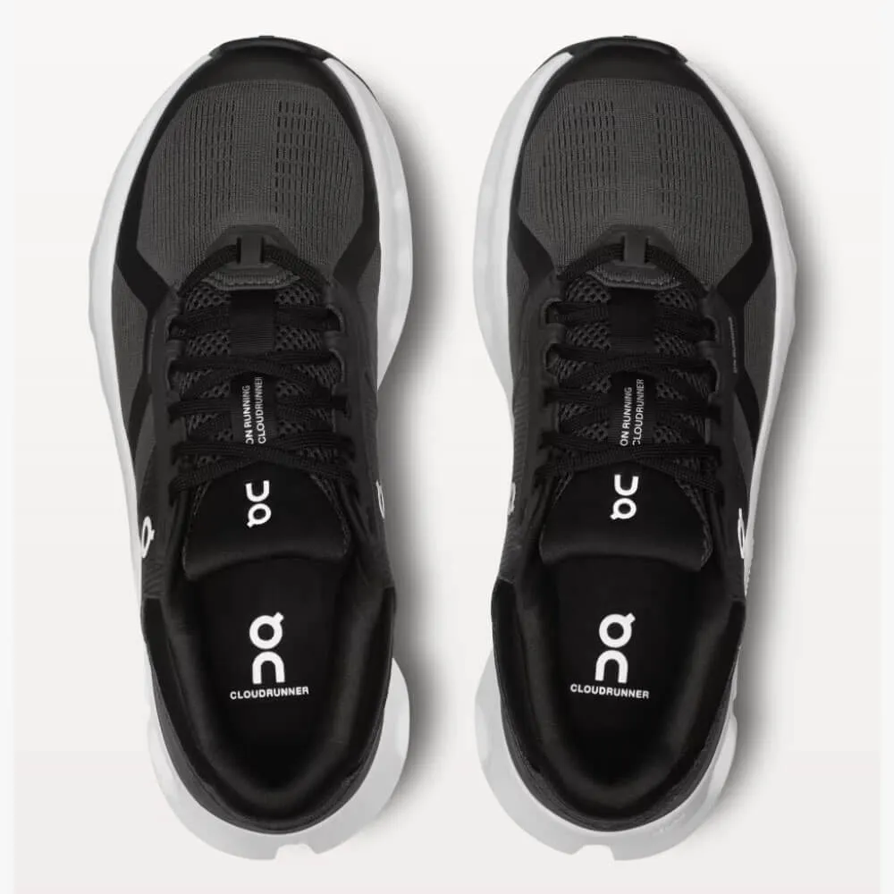 On Men's Cloudrunner 2 Shoes - Eclipse / Black