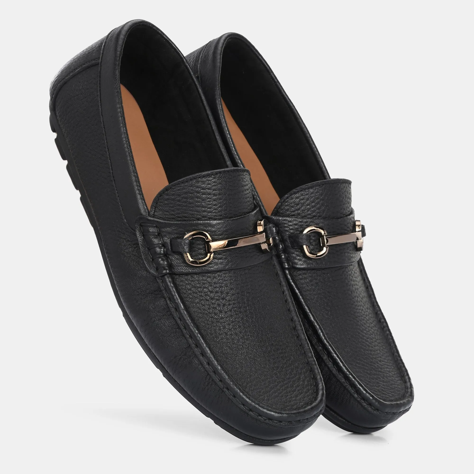 Pashmina Leather Loafers by Lafattio