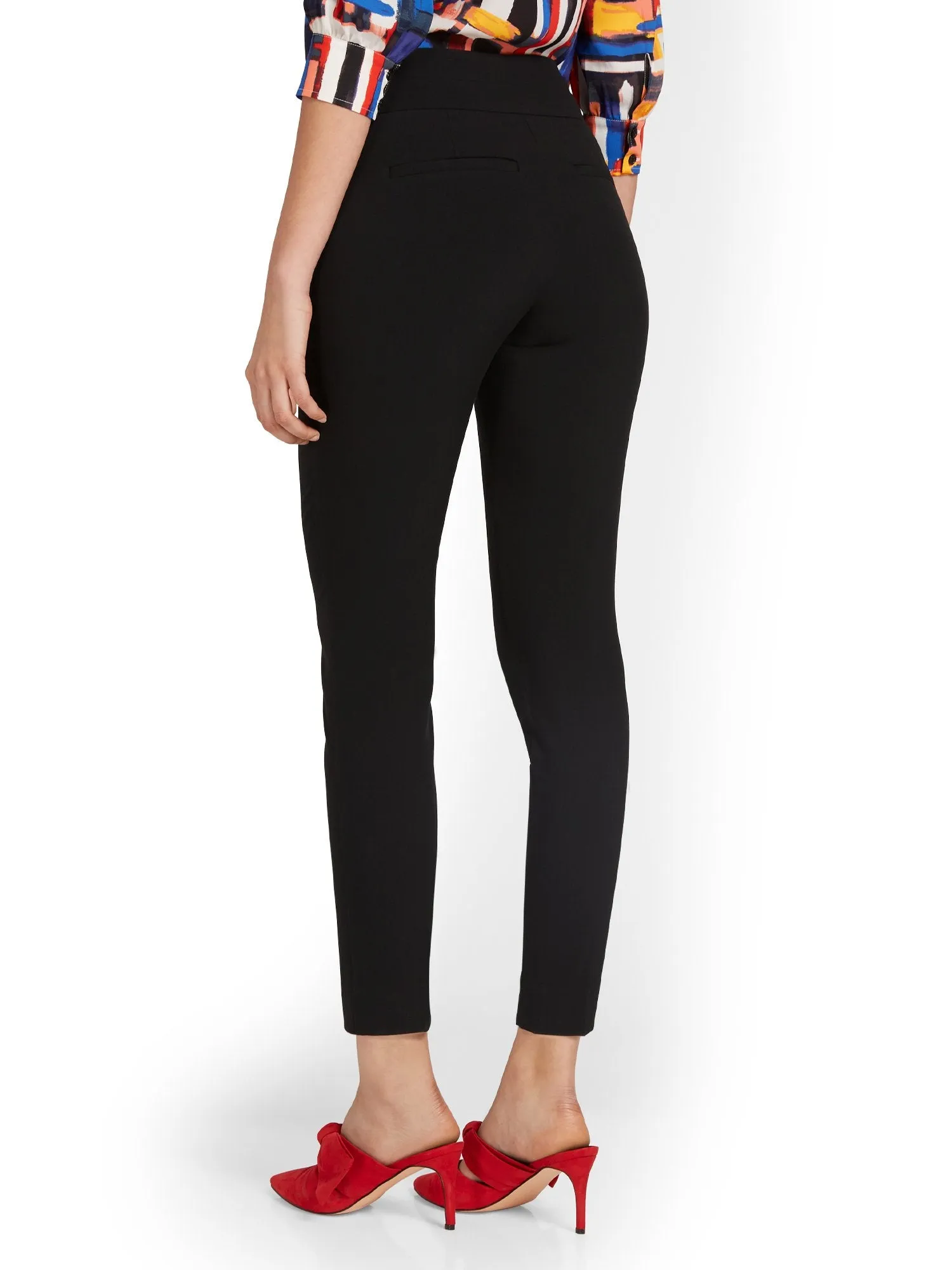 Petite High-Waisted Modern Fit Ankle Pant - Essential Stretch