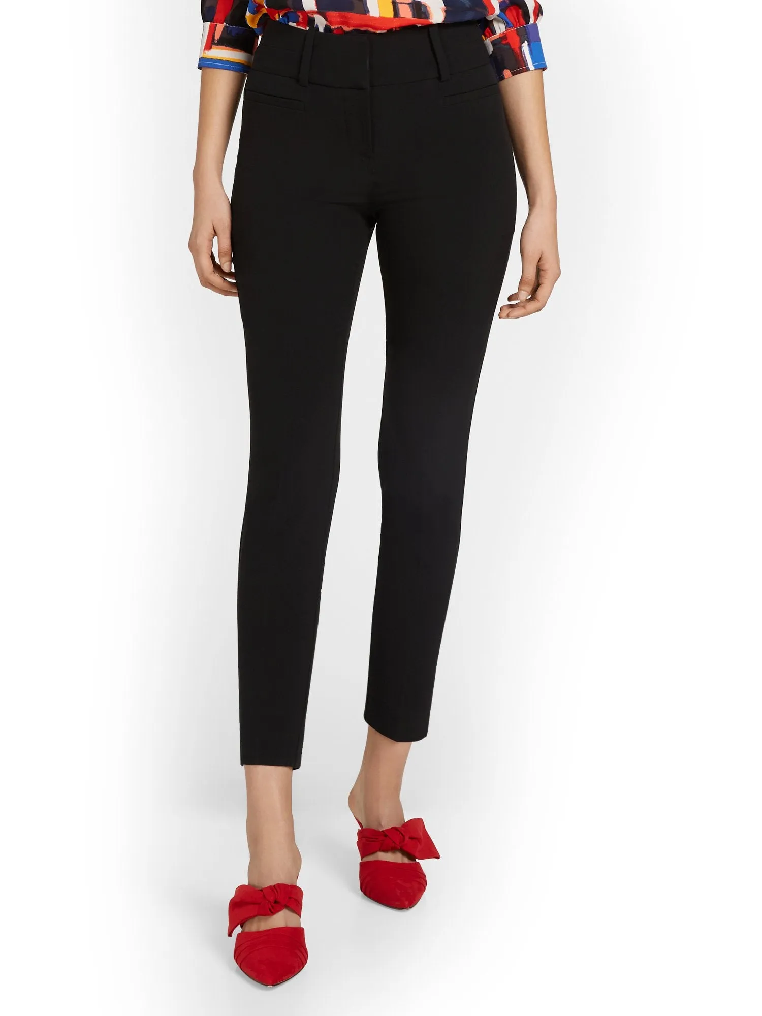 Petite High-Waisted Modern Fit Ankle Pant - Essential Stretch
