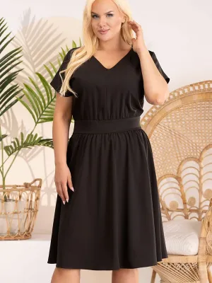 Plus size dress model 183384 Karko
