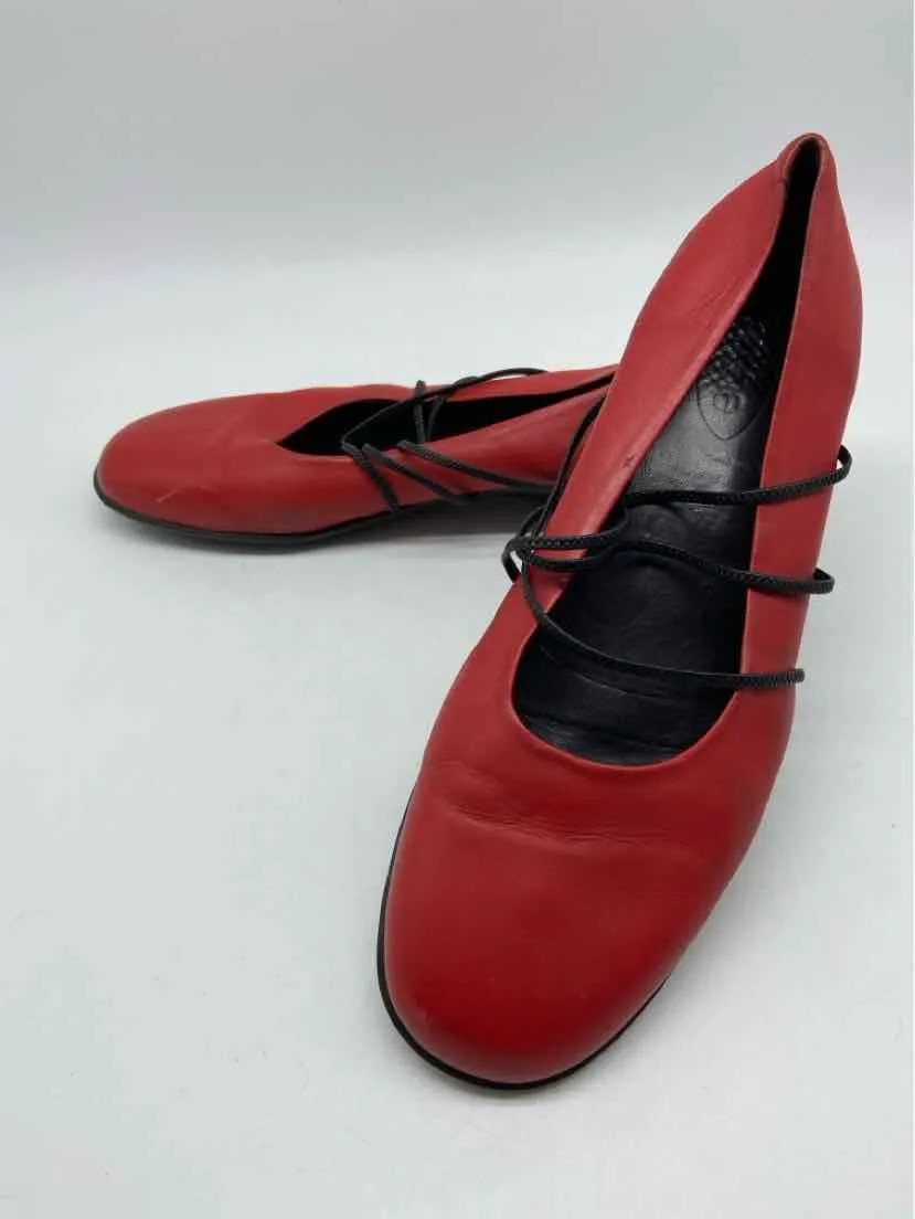 Pre-Owned Arche Red Size 10.5 Ballet Flats