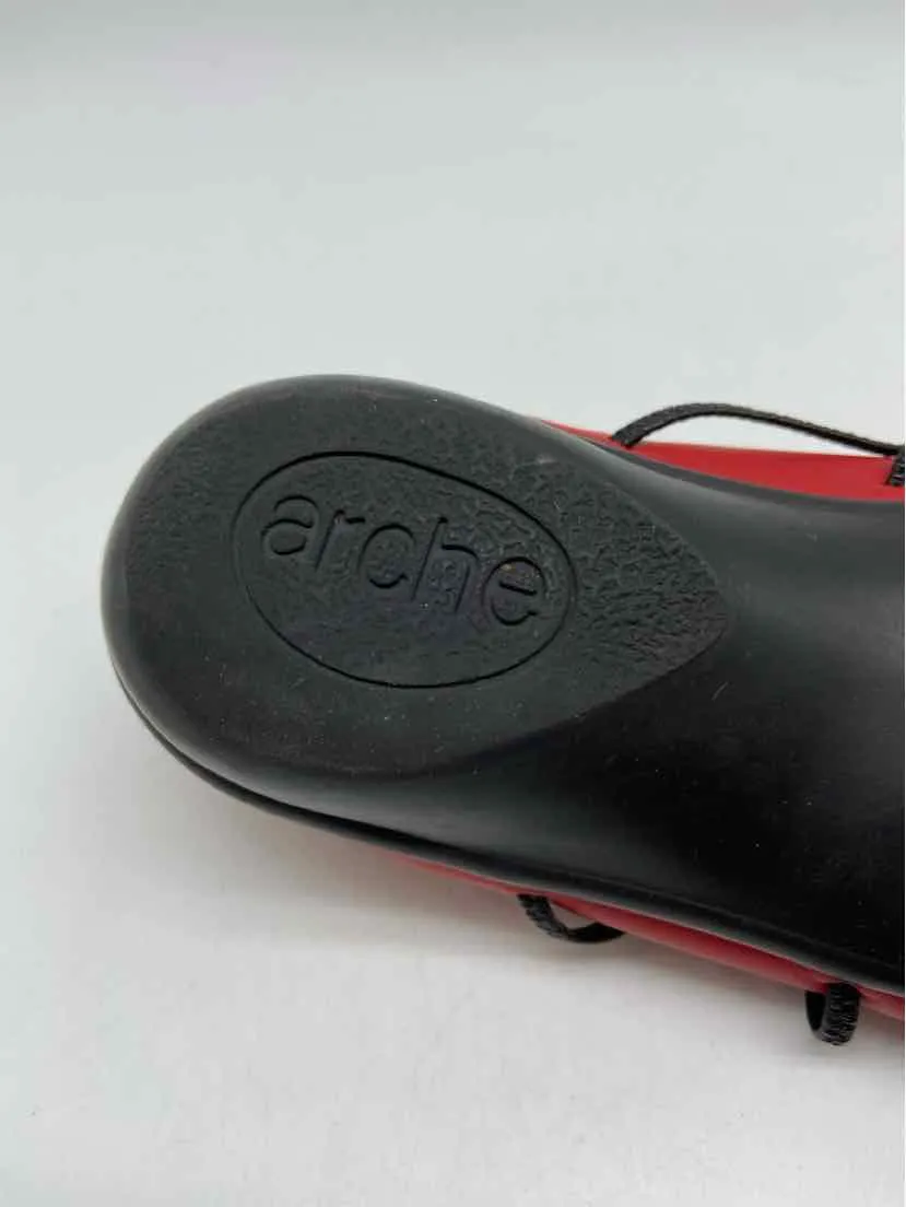 Pre-Owned Arche Red Size 10.5 Ballet Flats