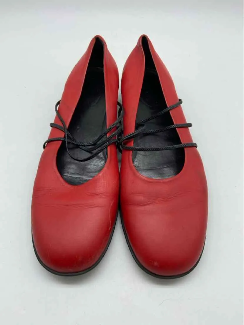 Pre-Owned Arche Red Size 10.5 Ballet Flats