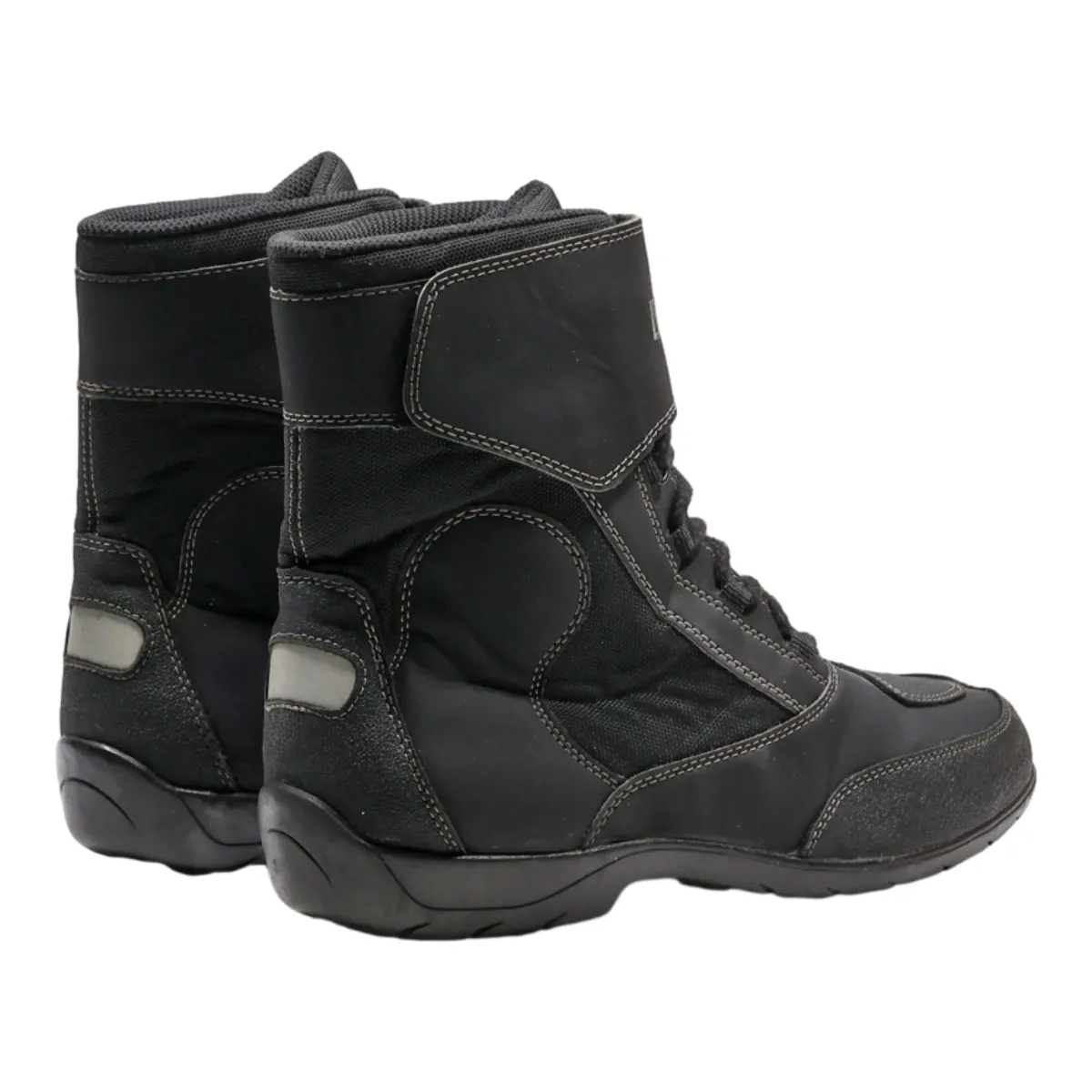PROBIKER Biker Boots Black Leather Mens UK 9.5
