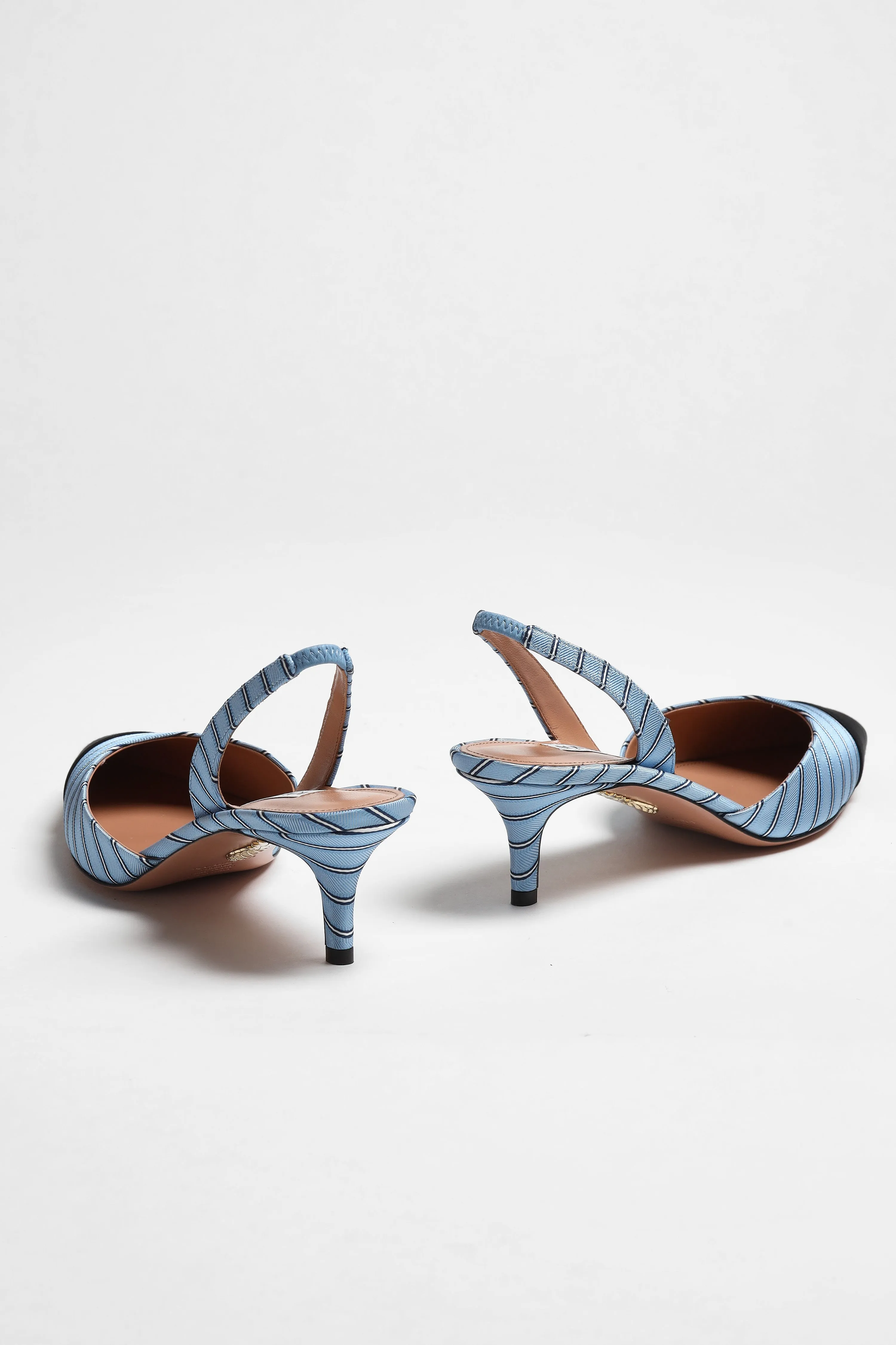 Pumps Milanese Swing in Light Blue/Black