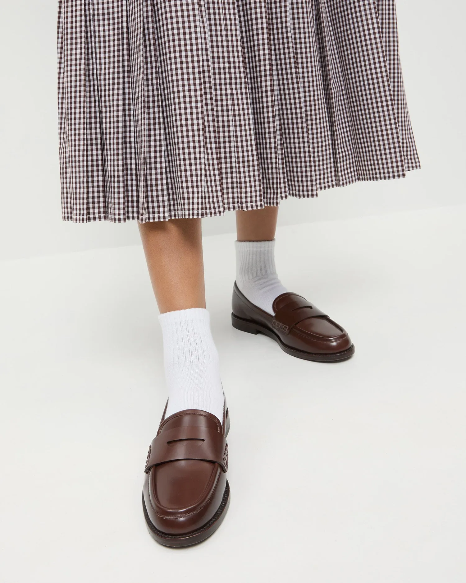 Rachel Espresso Leather Loafer