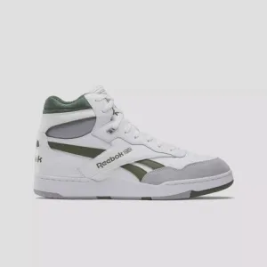 Reebok BB4000 II Mid White/Grey/Green 100032748