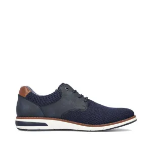 Rieker Men's Dress Sneakers- Blue