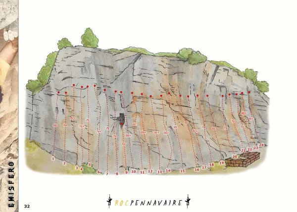Roc Pennavaire sport climbing guidebook