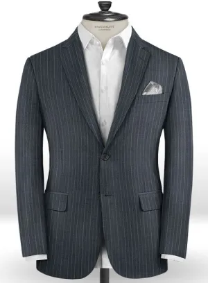 Scabal Notio Blue Wool Jacket