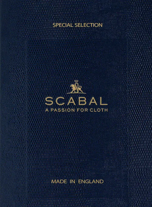 Scabal Notio Blue Wool Jacket