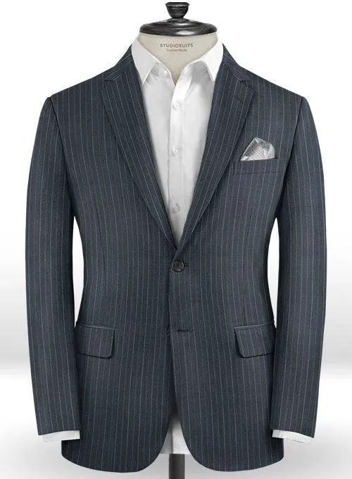 Scabal Notio Blue Wool Jacket