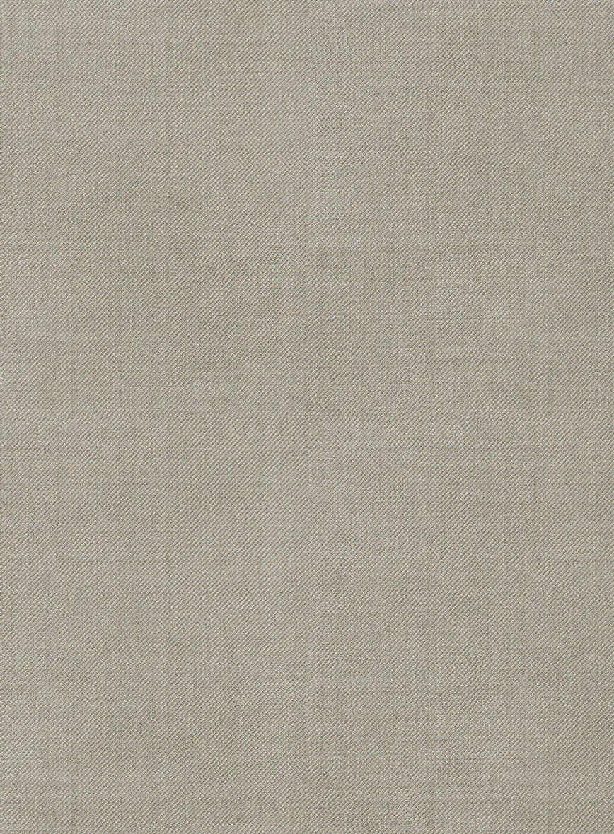 Scabal Sandune Beige Wool Suit