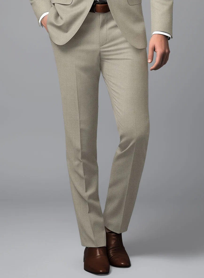 Scabal Sandune Beige Wool Suit