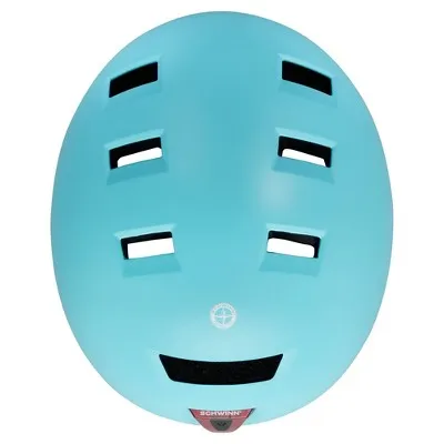 Schwinn Women's Radiant LED Bike Helmet - Matte Light Blue