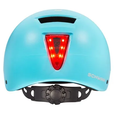 Schwinn Women's Radiant LED Bike Helmet - Matte Light Blue