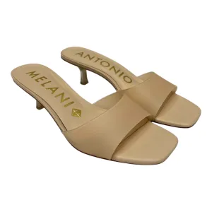 SHOES HEELS KITTEN by ANTONIO MELANI In TAN, Size: 9