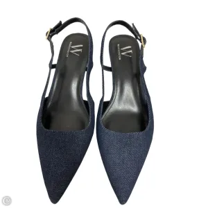 Shoes Heels Kitten By Worthington In Navy, Size: 8.5