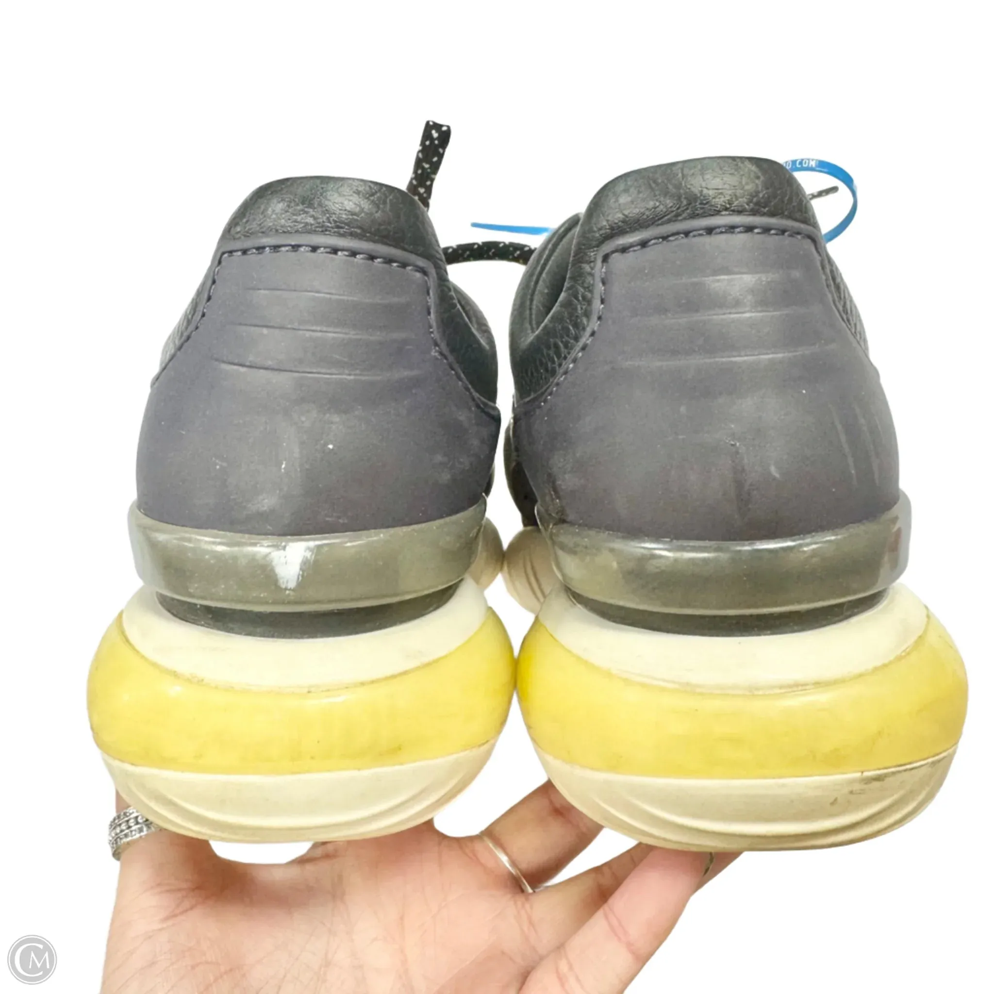 Shoes Luxury Designer By Fendi In Black & Blue, Size: 9.5