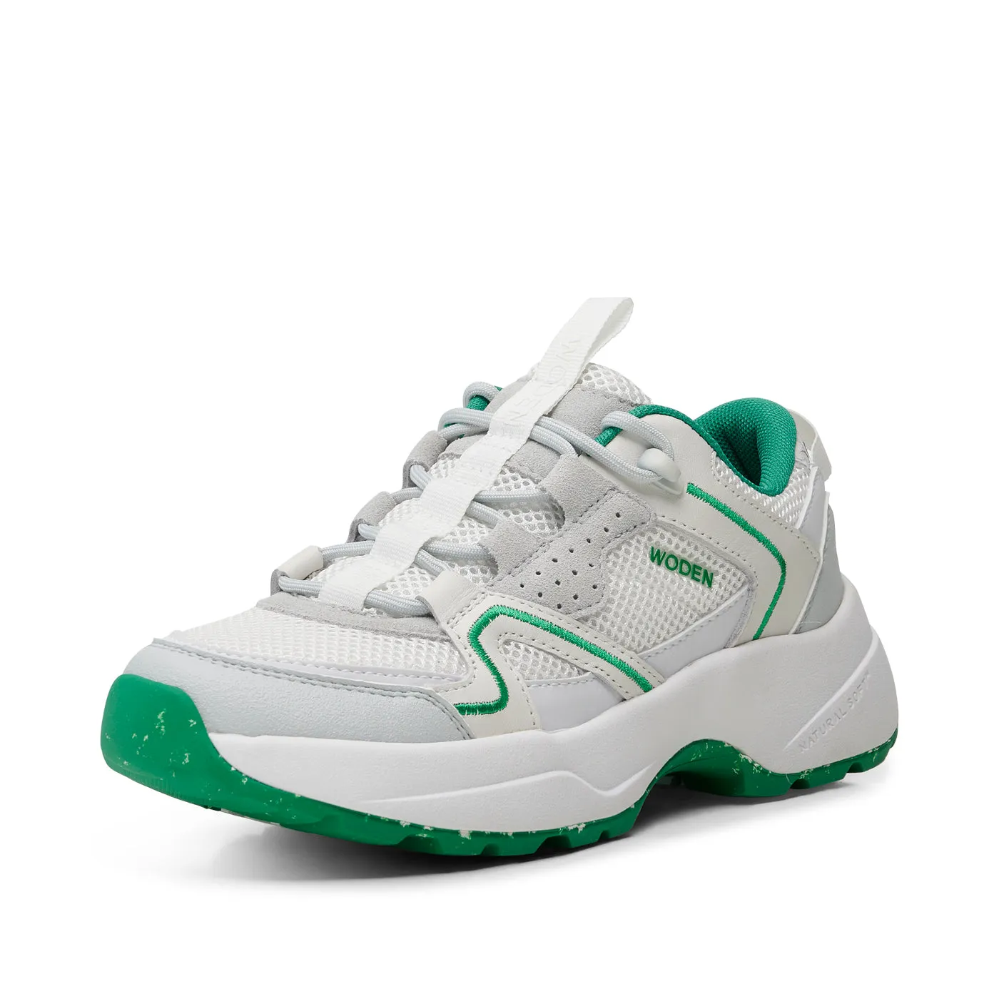Sif Reflective - White/Basil