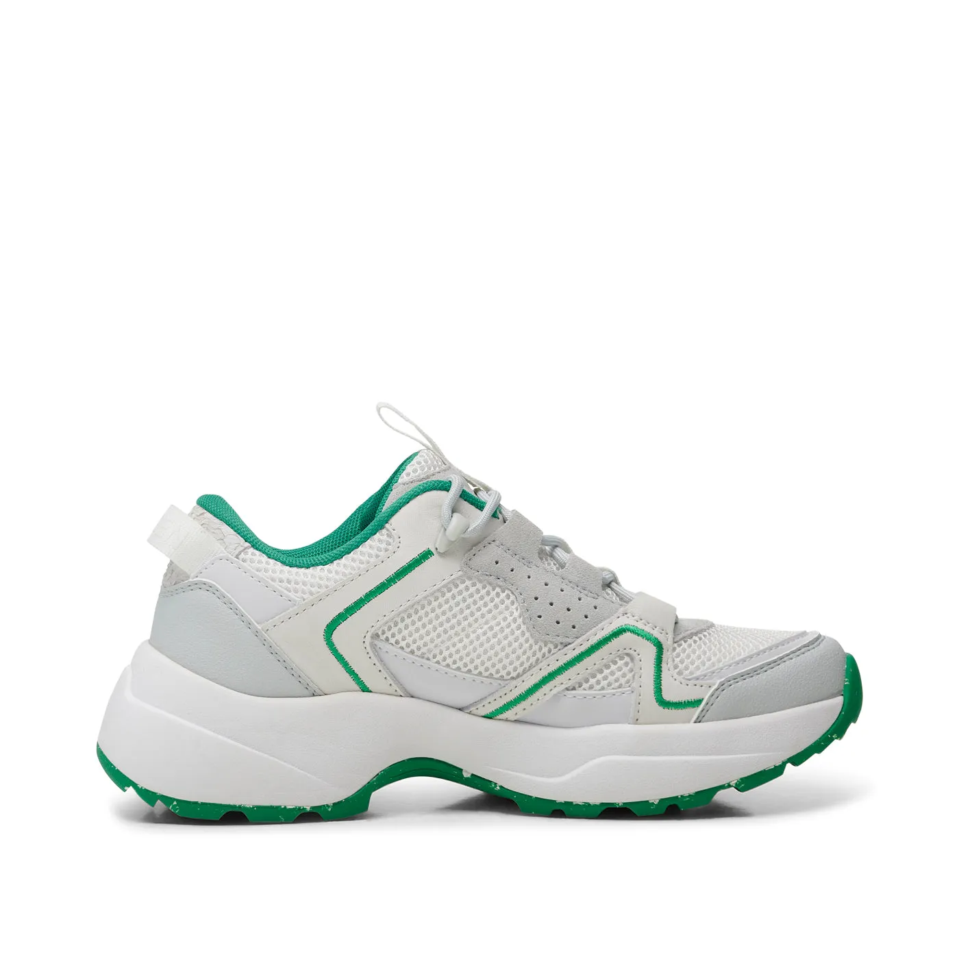 Sif Reflective - White/Basil