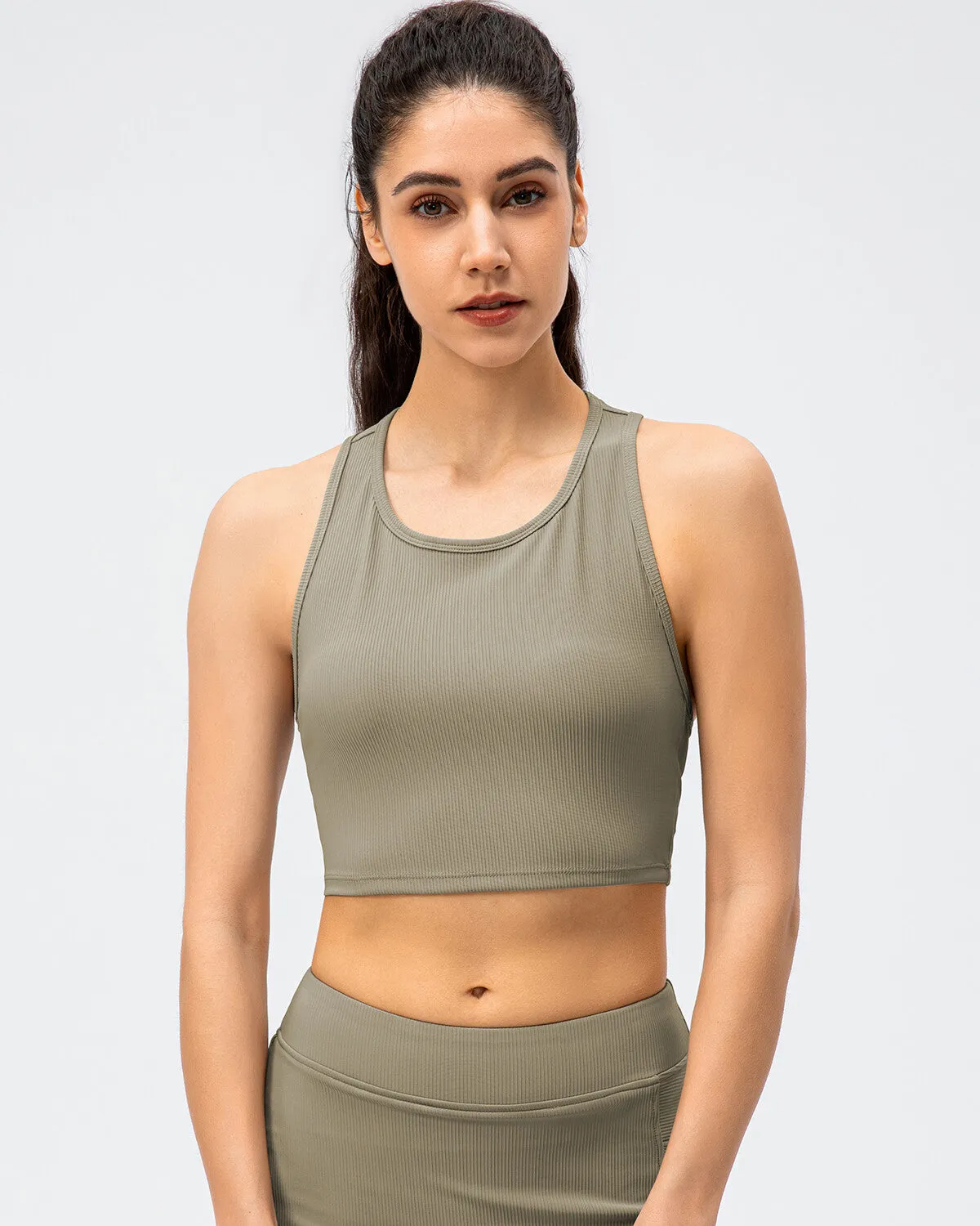 Sloane Sports Bra - Khaki