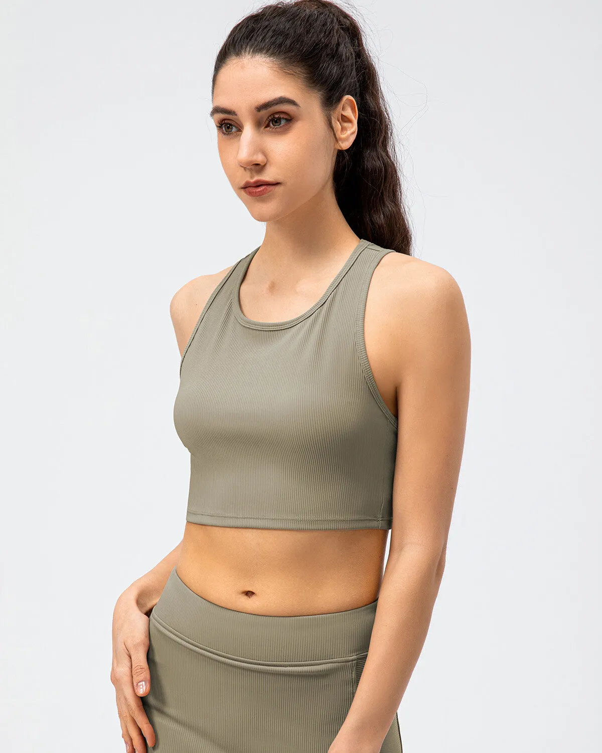 Sloane Sports Bra - Khaki