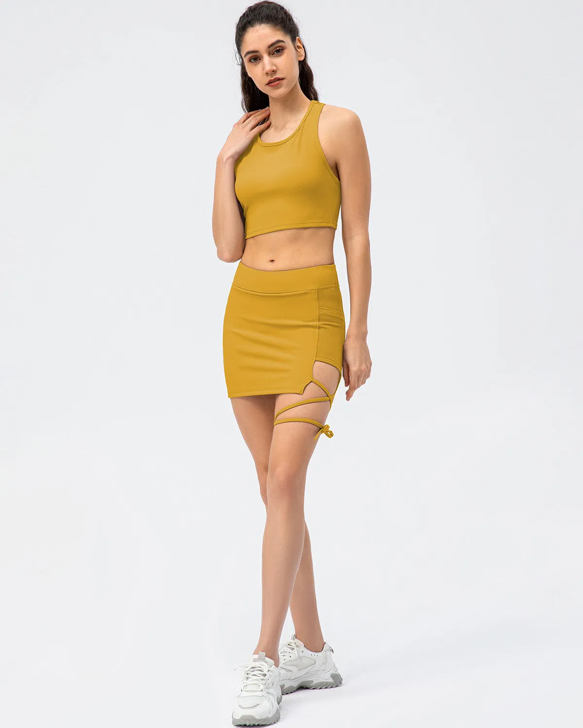 Sloane Sports Bra - Yellow