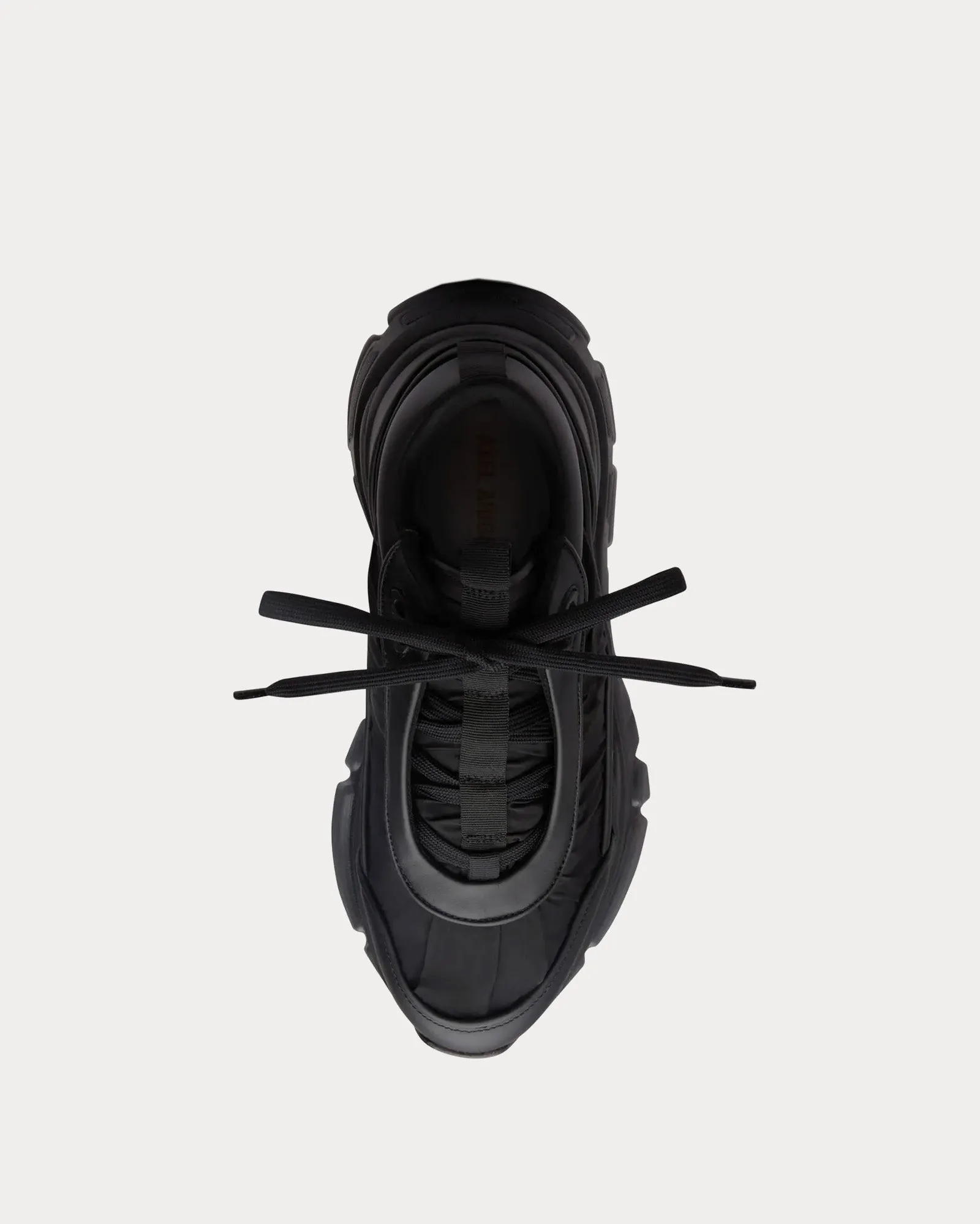 Sphere Ruche Black / Off Black Low Top Sneakers