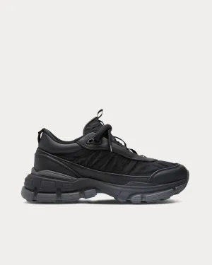 Sphere Ruche Black / Off Black Low Top Sneakers