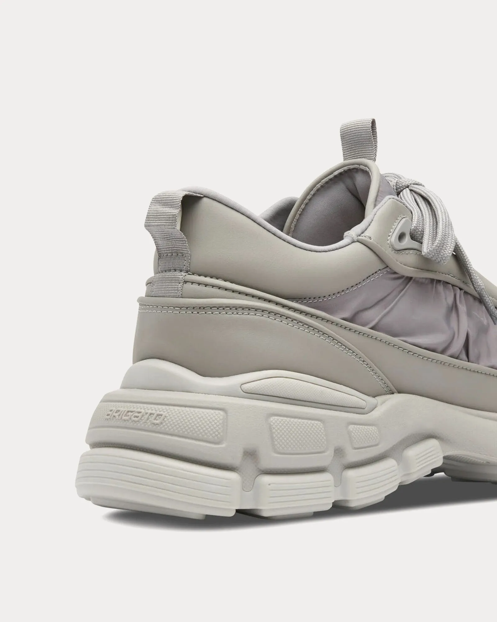 Sphere Ruche Grey / Off White Low Top Sneakers