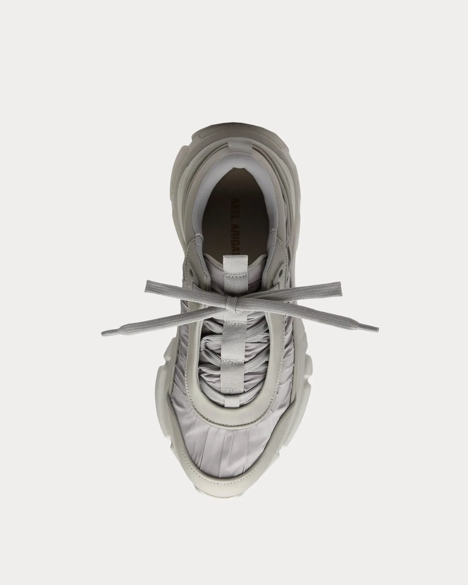 Sphere Ruche Grey / Off White Low Top Sneakers