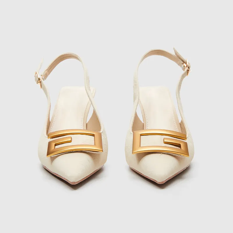 Strap Slim Kitten Heels Pumps