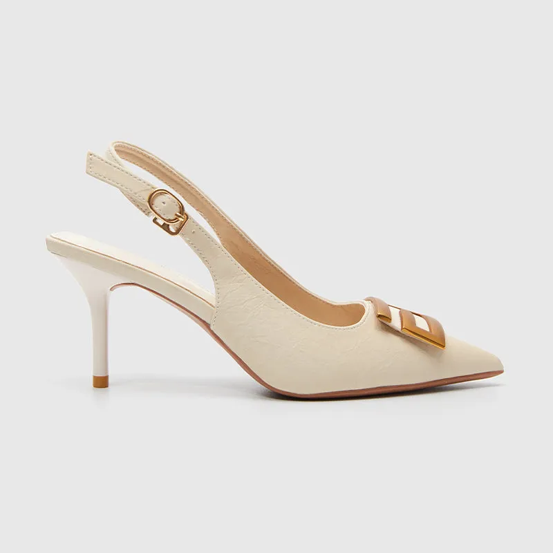 Strap Slim Kitten Heels Pumps