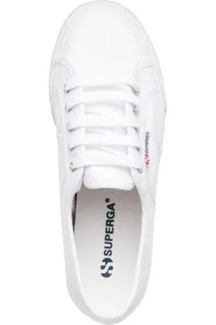 SUPERGA 2790 LINEA UP AND DOWN CANVAS PLATFORM - WHITE