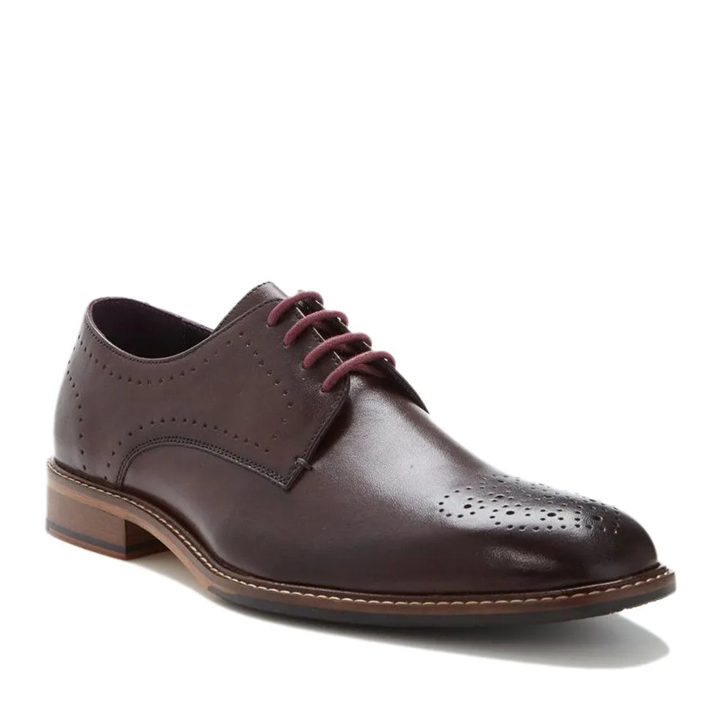 Ted Baker Marar Dress Shoe in Dark Red