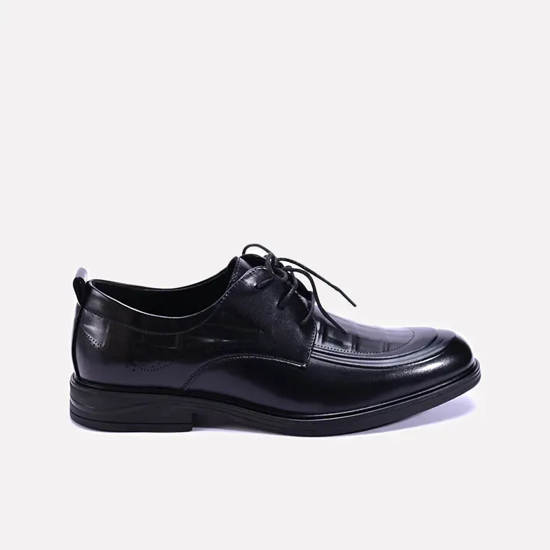 Thornleigh Black Derby Formal Shoes 0111292