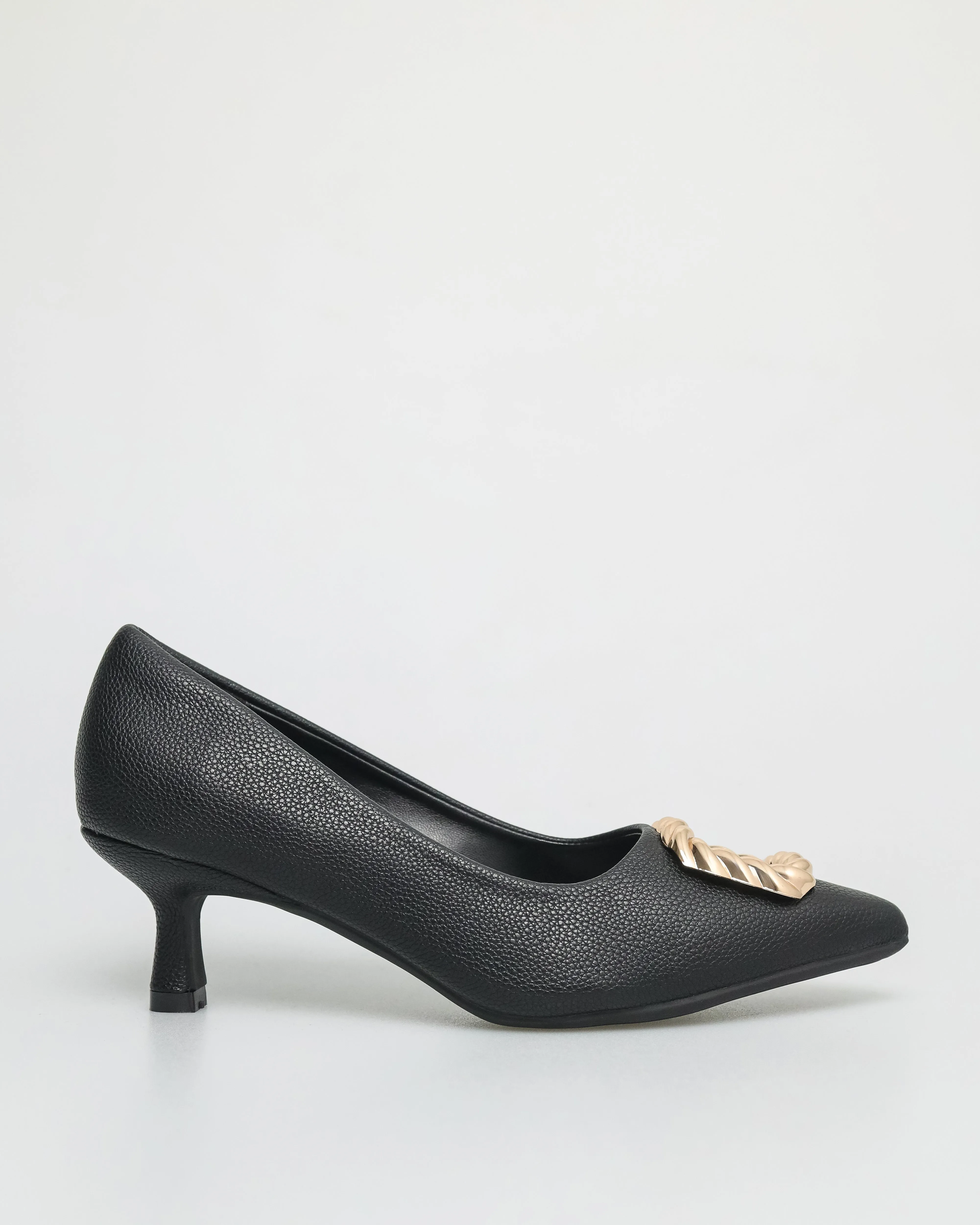 Tomaz FL051 Ladies Gold Crusted Heels