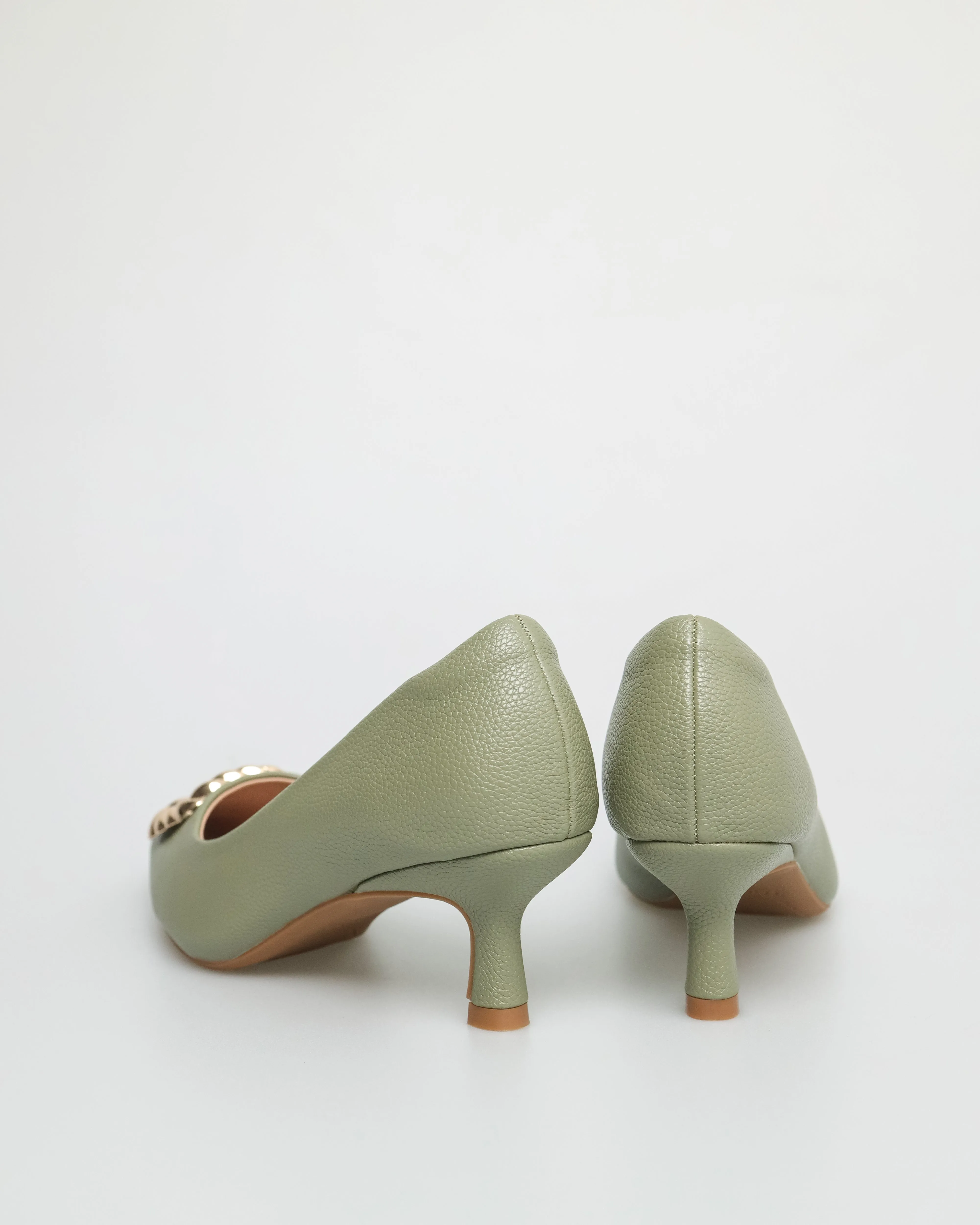 Tomaz FL051 Ladies Gold Crusted Heels